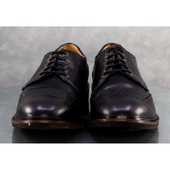 Cole Haan Phinney Men\'s Wingtip Dress Shoes Size 10.5 Leather Black C12198 main image 8